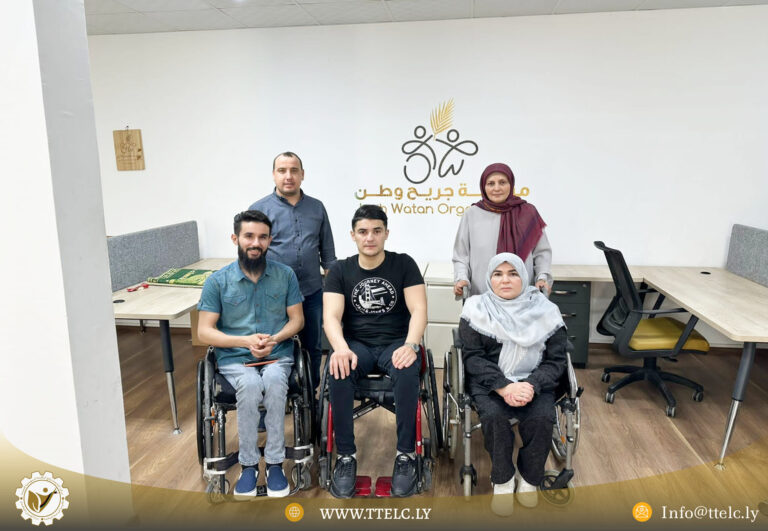 عقد اجتماع المركز مع منظمة جريح وطن الحقوقية